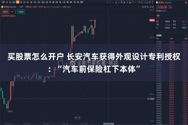 买股票怎么开户 长安汽车获得外观设计专利授权：“汽车前保险杠下本体”