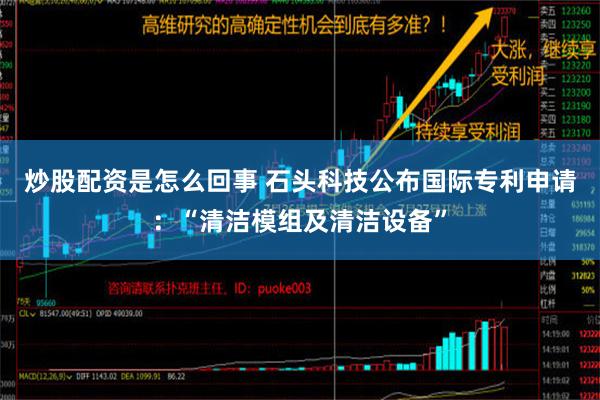 炒股配资是怎么回事 石头科技公布国际专利申请：“清洁模组及清洁设备”