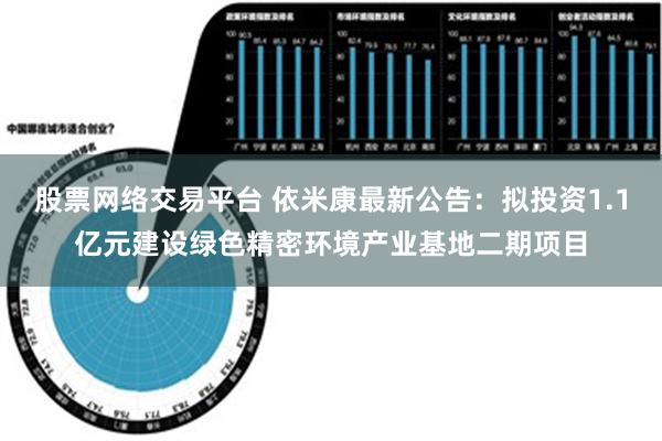 股票网络交易平台 依米康最新公告：拟投资1.1亿元建设绿色精密环境产业基地二期项目